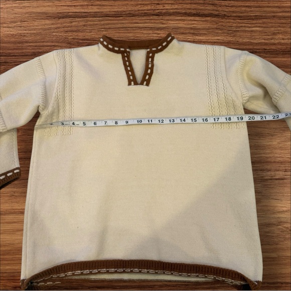 Vintage western contrast sweater size S - Picture 8 of 8